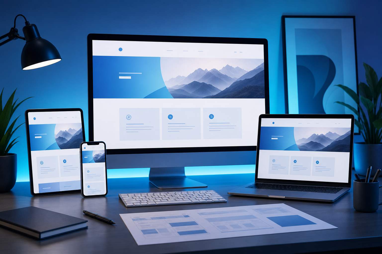 Sites com IA